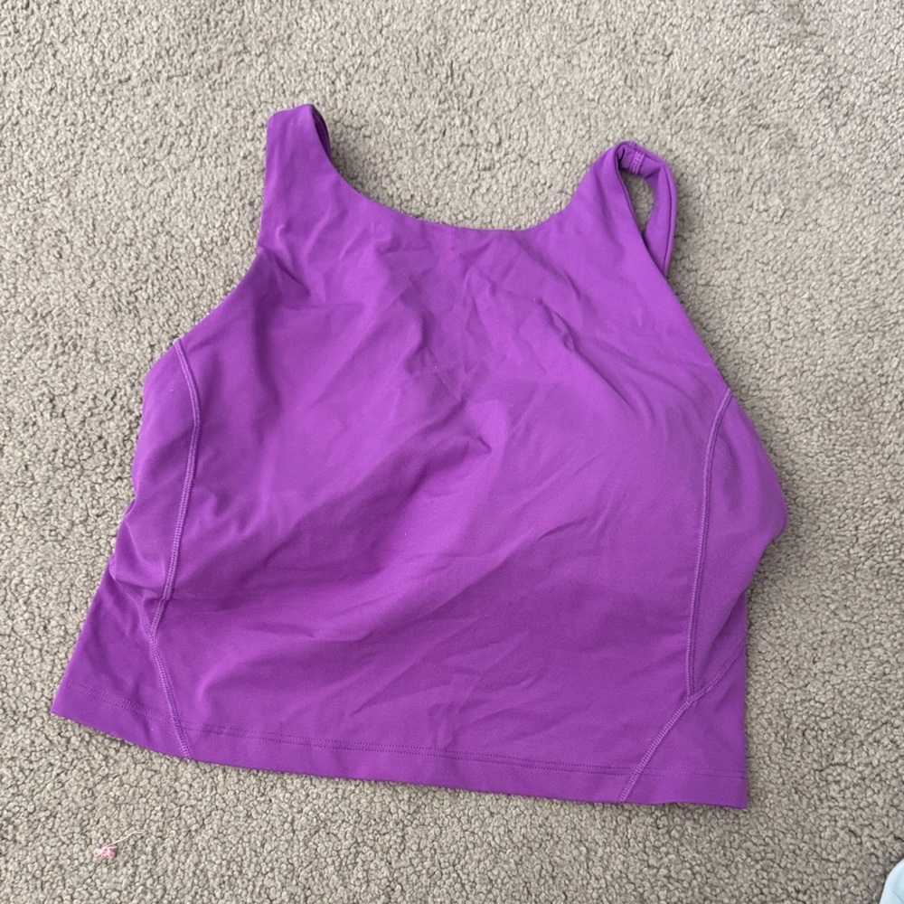 Lululemon Purple align crop tank
